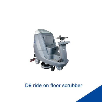 Supermarket PE Ride On Floor Scrubber With Two Brush