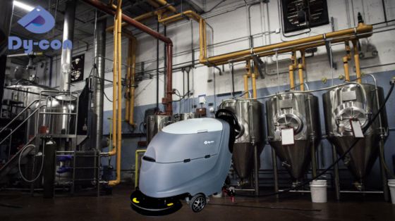 Dycon FS20 Walk-Behind Scrubber with 55L Solution Tank & 60L Recovery Tank